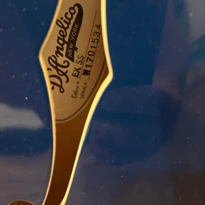 D'Angelico EX-SS Semi-Hollow with Stop-Bar Tailpiece image 3