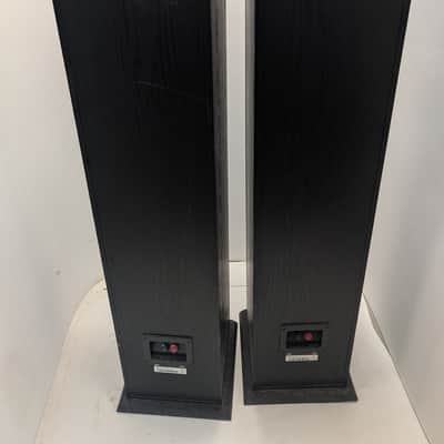 Polk Audio T50 Tower Speakers Pair HiFi Stereo Floorstanding Home Audio Black image 6