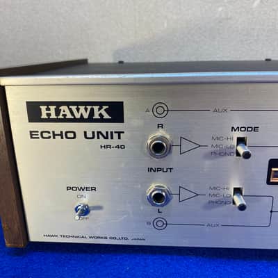 Beautiful vintage Hawk HR-40 Stereo Spring reverb unit- The best spring reverbs I have found. image 11