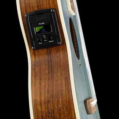 Fender Dhani Harrison Tenor Ukulele Turquoise With Gig Bag image 6