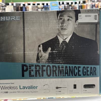 Shure Wireless Lavalier PG185 + PG1 + PG4 image 11