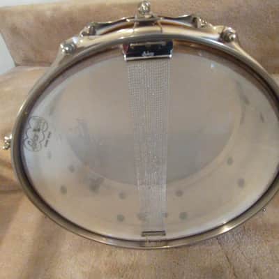 Ludwig Vintage 1966 gold sparkle Jazz Festival snare drum exceptional! image 16