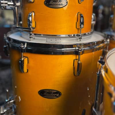 Pearl Masters Maple/Gum Drum Set - 10/12/14/16/22 - 14x7 Free Floater SD image 5
