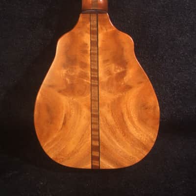 Handmade Sopranissimo/ Pocket Ukulele, Solid Spruce & Acacia, MOP Inlay, Bruce Wei UN11-2004 image 5