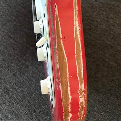 Fender Stratocaster 1956 Reissue Heavy Relic Fiesta Red image 5