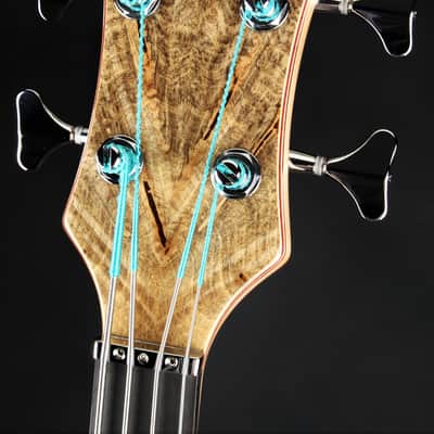 Alembic Stanley Clarke Deluxe - Buckeye Burl image 6