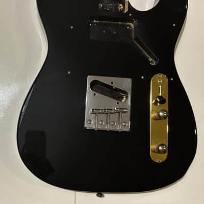 Tele Electric Guitar Body Black image 6