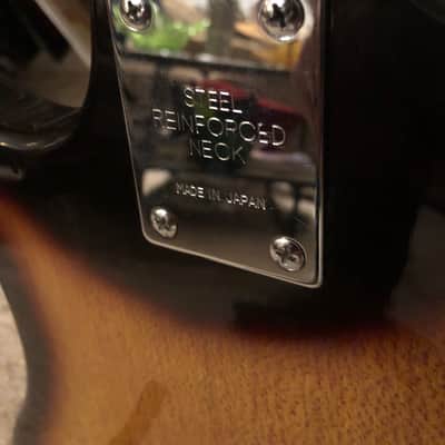 Teisco Melody Plus 3 Pickup Sunburst Solid Body Guitar - Vintage 60's W/Hard Case image 10