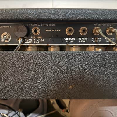 1974 Fender Pro Reverb 70-Watt 2x12" Guitar Combo image 7