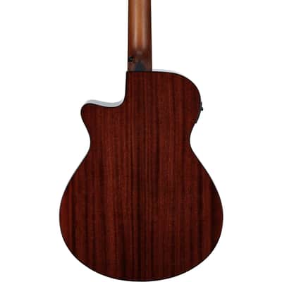 Ibanez AEGB34FE Acoustic-Electric Bass Guitar, Mahogany SB Hi Gloss image 8
