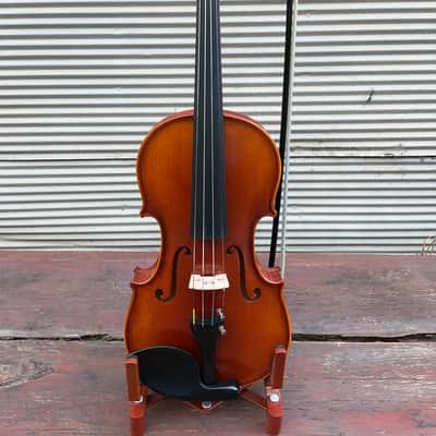Karl Willhelm Model 55 4/4  with case/bow image 1