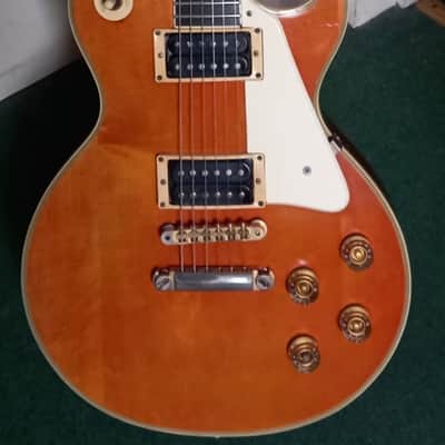1972 Gibson Les Paul Custom Faded Orange - Artist Owned by Dennis Stratton Former Iron Maiden image 2
