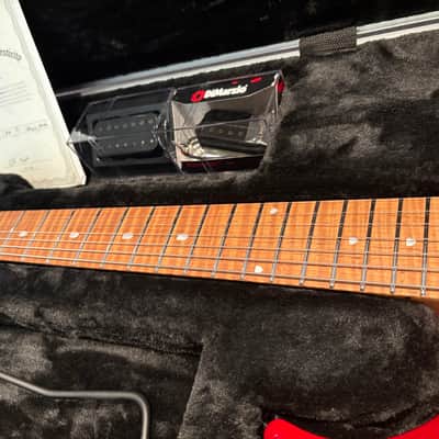 Ernie Ball Music Man Ball Family Reserve John Petrucci Signature JP15-7 - Blood Orange image 8
