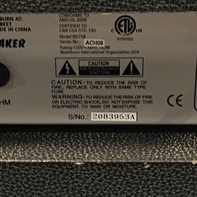 Washburn BD75B Pro Bass Amplifier image 10