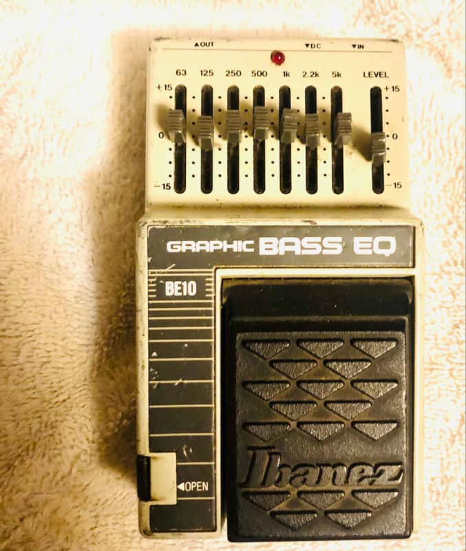 Ibanez BE10 Graphic Bass EQ 1980s - Gray image 1