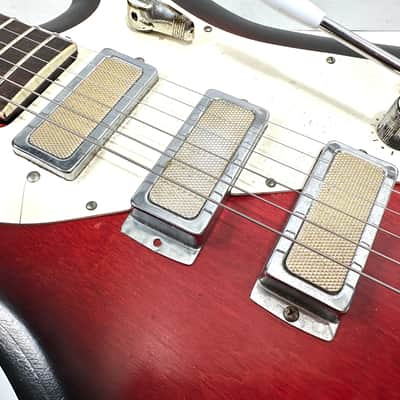 Kay Vanguard II Triple Pickup 1961 - 1966 - Redburst image 6
