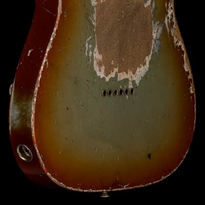 Fender Custom Shop Limited Edition Telecaster Custom Super Heavy Relic - Twilight Sky #00403 image 8