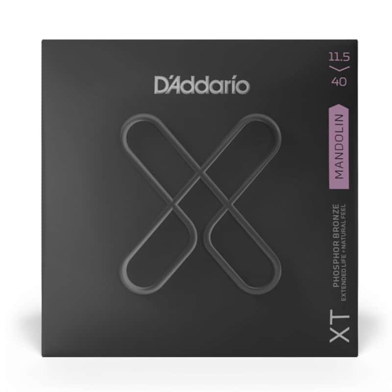 D'Addario XTM11540 XT Phosphor Bronze Mandolin Strings Custom Medium 11.5-40 image 1