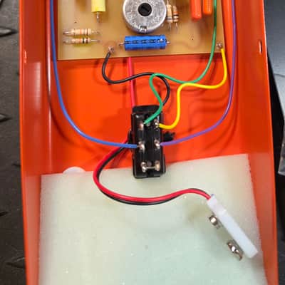 Sola Sound MKIV Tone Bender Fuzz - Trade Show Special 2024 - Orange STC Transistors *DAM* David Main Macari's image 9