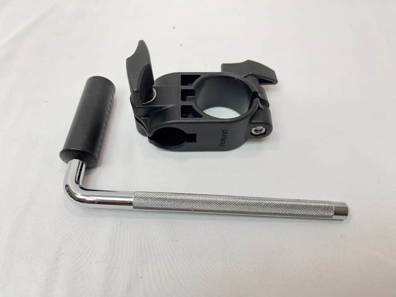 Roland MDH-6U V-Drum 1.5 inch Rack Clamp + L Arm - Pad Tom Snare Mount 7U image 1