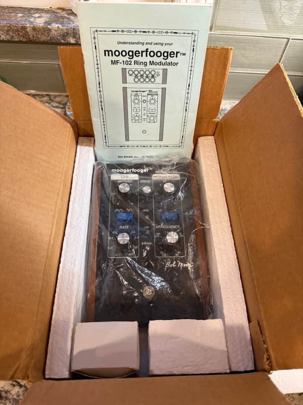 Moog MF-102 Moogerfooger Ring Modulator 1998 - 2018 - Black image 1