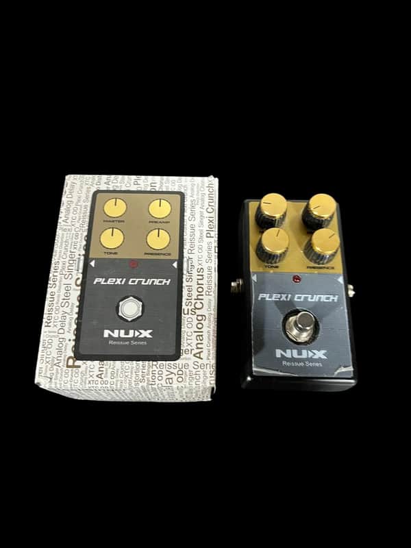 NuX Plexi Crunch Mars Style Distortion Guitar Effect Pedal-x9871 image 1