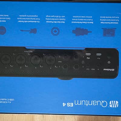 PreSonus Quantum ES4 USB-C Audio Interface 2024 - Present - Black image 5