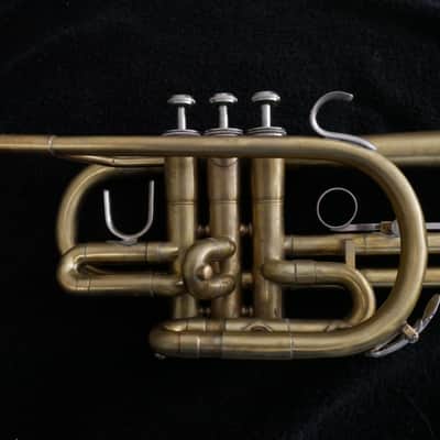 Rat Rod (Combo Yamaha Valves with Conn Bell) Bflat Cornet image 13