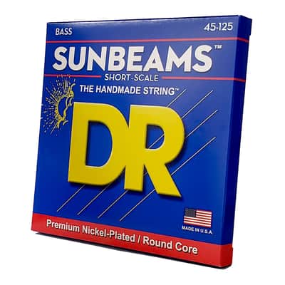 DR 4 Set 45-105 SunBeam Short Scale SNMR-45 - String Set for 4 String Bass Guitar image 3