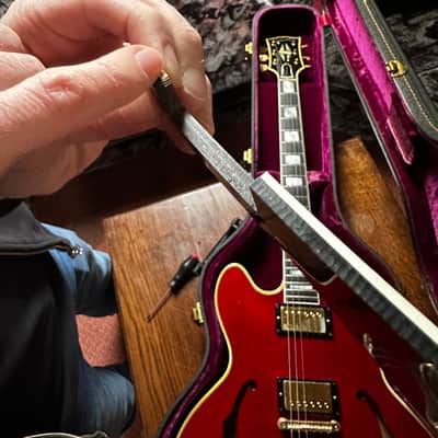 Gibson ES-355 with Maestro Vibrola 1964 Cherry 100% Original image 23