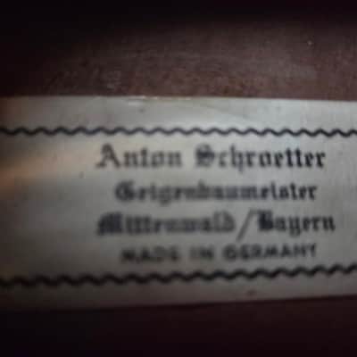 Andrew Schroetter 3/4 scale Violin. Germany. Very Good Condition image 2