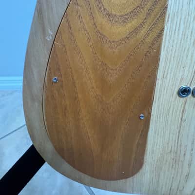 Partscaster Thinline S-Style - Turquoise Stain (Semi-Hollow Fender Strat) image 11