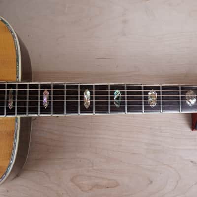Jagard JD-80 Acoustic Guitar MIJ 1970's Natural Vintage Made in Japan w/ Hard Case image 8
