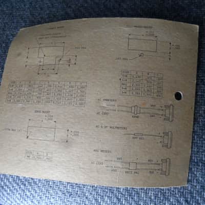 1 brand new NOS Modutec VU meter for Ampex .......made in USA image 3
