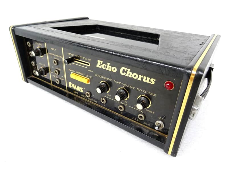EVANS Echo Chorus ES-1 Vintage Analog Tape Delay Effect Unit RARE