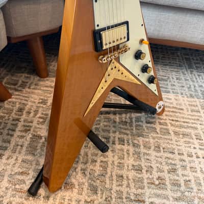 Epiphone '58 Korina Flying V - Korina image 4
