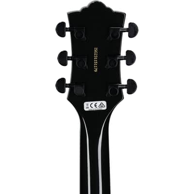 Guild Polara Night Edition Electric Guitar, Black Tungsten Gloss image 3