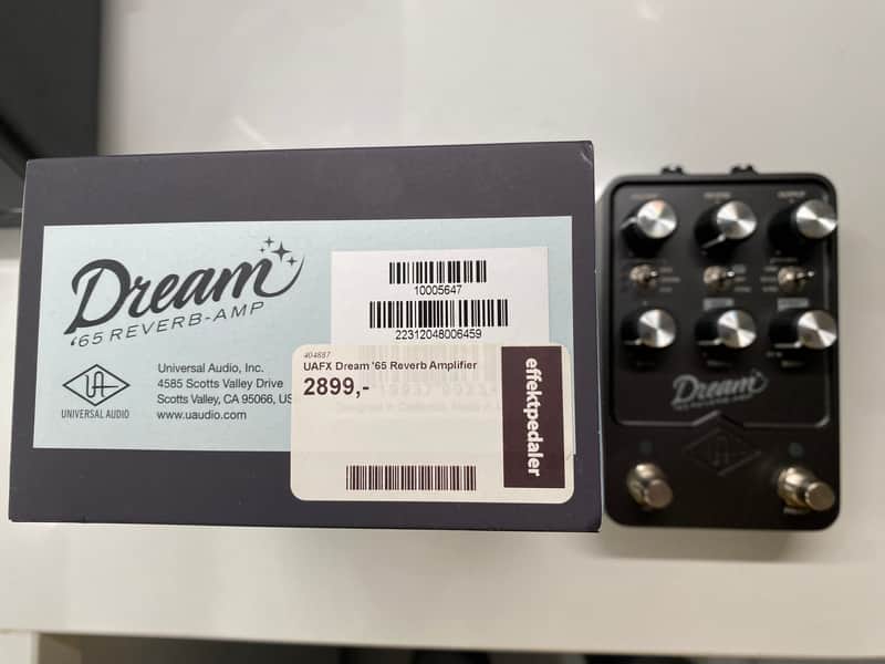 Universal Audio Dream ’65 Reverb Amplifier 2022 - Present - Black image 1