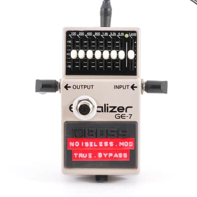 Boss GE-7 Modified True Bypass & Noiseless Equalizer Made In Taiwan 1999 Guitar Effects Pedal Used From Japan #JM85164 image 6