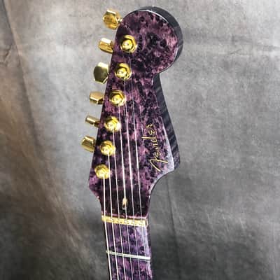 Stratocaster Master Build Custom Shop Yuriy Shishkov  New Old Stock Purple Trans - #1 of 1 image 1