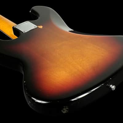 2007 Fender Jazz 4-String Bass American AVRI '62 Reissue ~ 3-Tone Sunburst image 4
