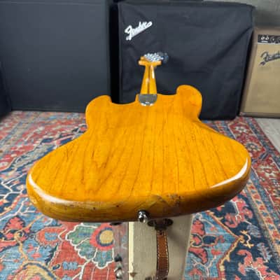 Fender USA Jazz Bass Ash Nitro Refinish DiMarzio PAF Pickups Hard Case - 1979 image 11