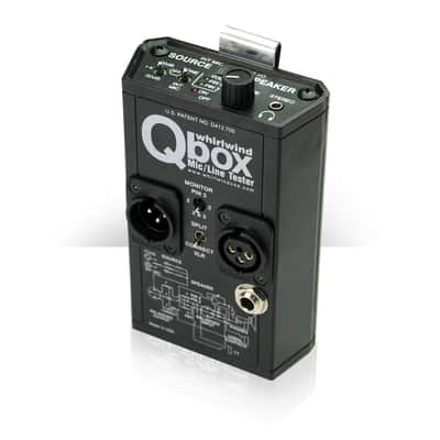 Whirlwind QBox Audio Line Tester, Speaker Intercom Test Box image 2