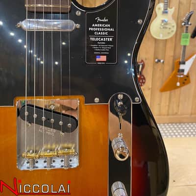 Fender American Professional Classic Telecaster, Rosewood Fingerboard, 3-Color Sunburst image 5