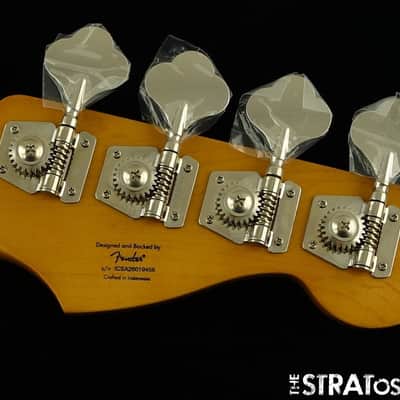 LEFTY Fender Squier Classic Vibe 70s Jazz J Bass NECK & TUNERS Maple Block image 6