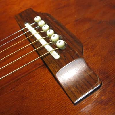 1998 Epiphone Jeff "Skunk" Baxter Acoustic/Electric Mahogany Rare Model! Free US Shipping! image 12
