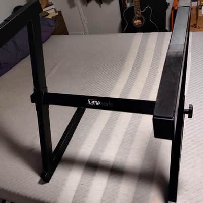 Gator Frameworks Z-Style Keyboard and Mixer Stand with Fixed 27" Height (GFWKEYZ0500) image 1