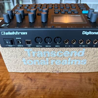 Elektron Digitone II 16-Voice Digital Synthesizer 2024 - Present - Black image 2