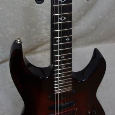 1980's USA Kramer American Stagemaster in DIY transparent red image 8