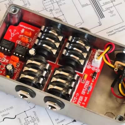 TGP buffer Splitter Pedal 1 input 3 Outputs,price include the import duty for US buyer image 2